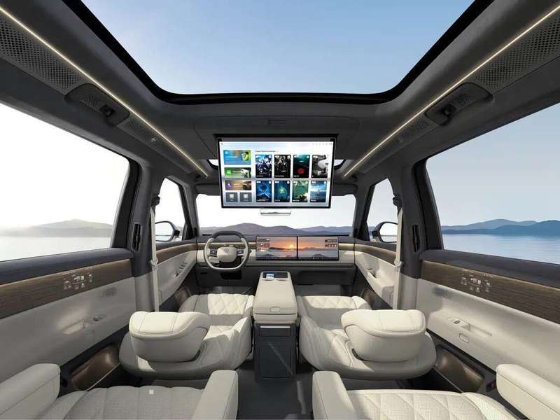  上汽大众ID. ERA 9X内饰官图发布；仙踪绿配色惊艳亮相，大型增程SUV蓄势待发 汽车科技