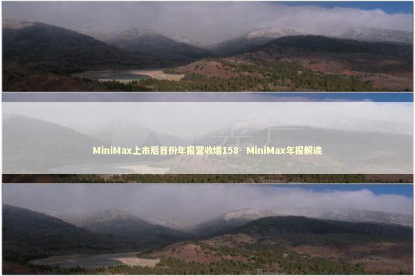 MiniMax上市后首份年报营收增158- MiniMax年报解读