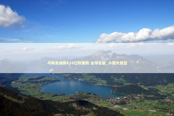 马斯克或缴420亿财富税 全球首富_小题大做型