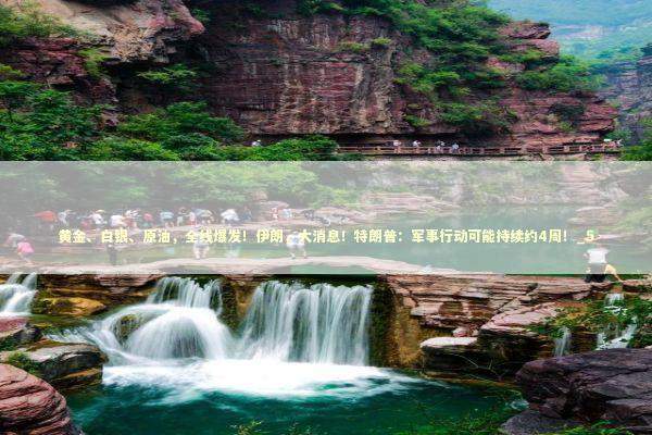 黄金、白银、原油,全线爆发!伊朗,大消息!特朗普:军事行动可能持续约4周!_5 黄金、白银、原油,全线爆发!伊朗,大消息!特朗普:军事行动可能持续约4周!_5 新闻